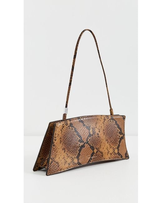 Staud White Coco Shoulder Bag