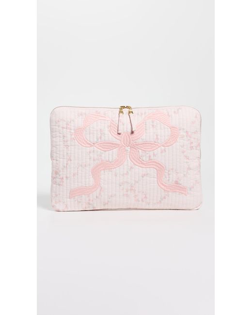LoveShackFancy Pink Laptop Case