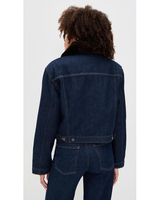 Agolde Blue Walker Jacket