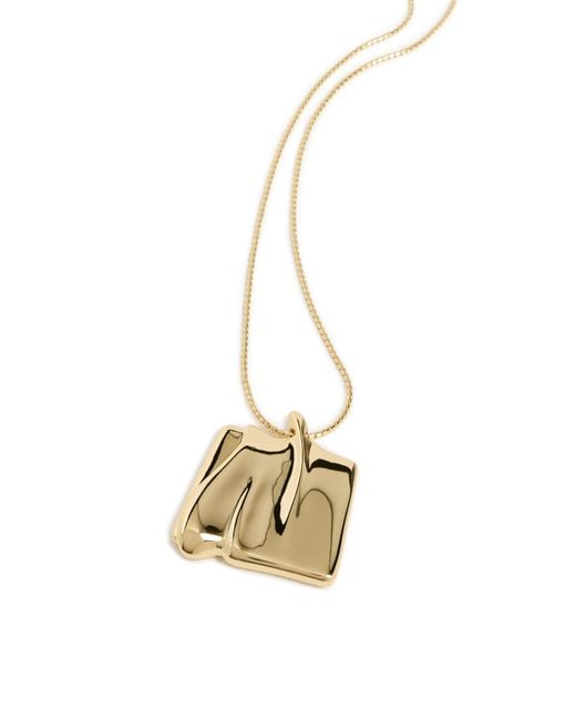 Jenny Bird White Sundra Large Pendant Necklace