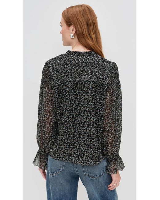 Madewell Black Lizzy Top