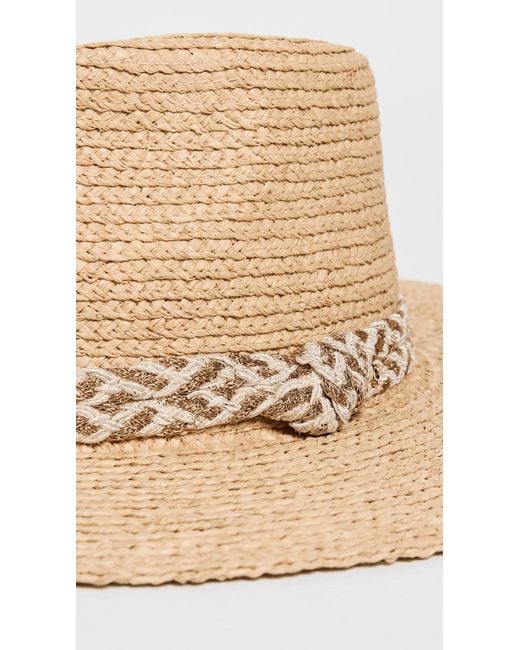 NEW Lele Sadoughi Natural Braided Rope Straw Hat Lele Sadoughi Braided Rope Straw Hat | Shopbop main image 3