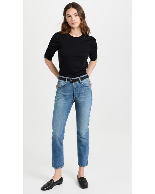 Veronica Beard White Waldorf Tee