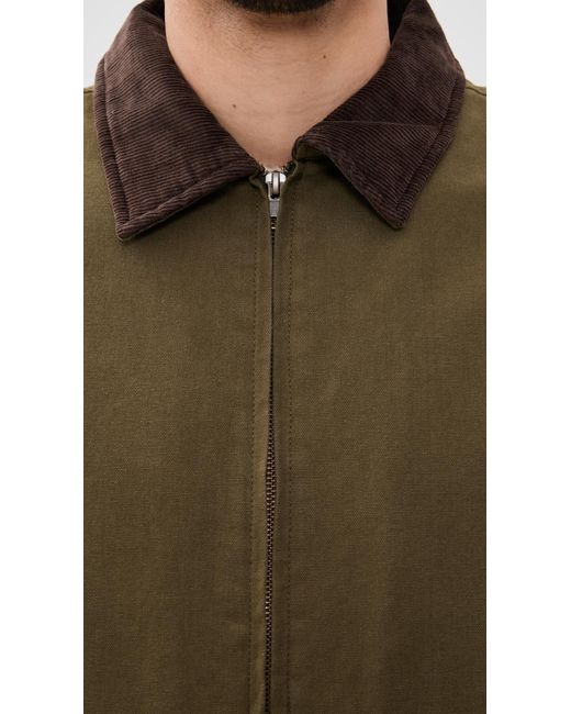 Rhythm Green James Jacket for men
