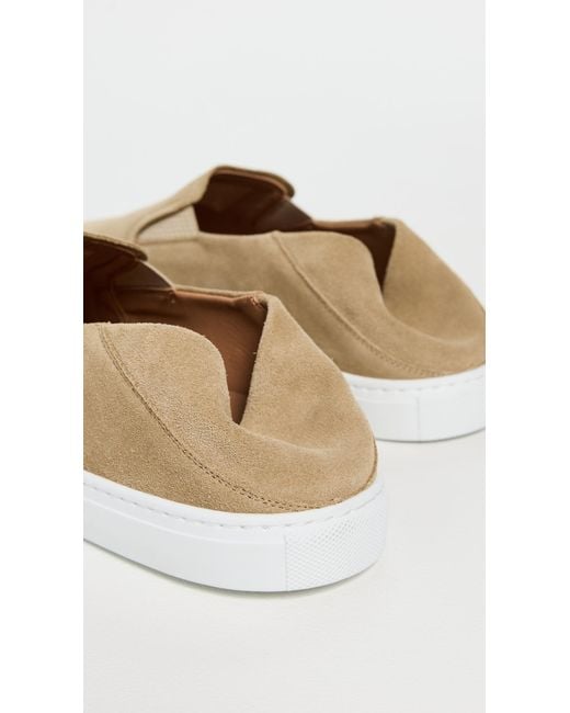 GREATS White Reign Slip Ons for men