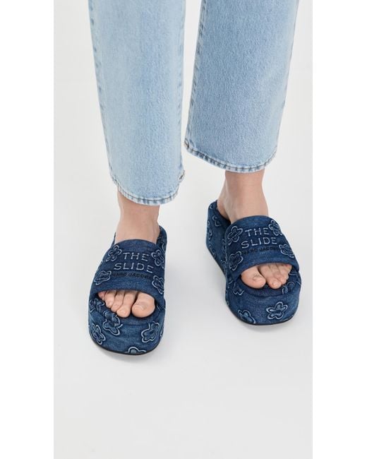 Marc Jacobs The Platform Sandals in Blue | Lyst