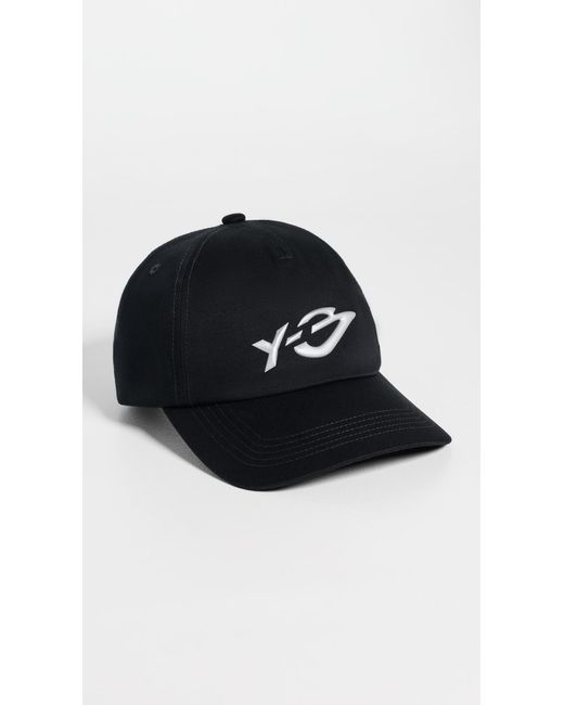 Y-3 Black Dad Cap for men