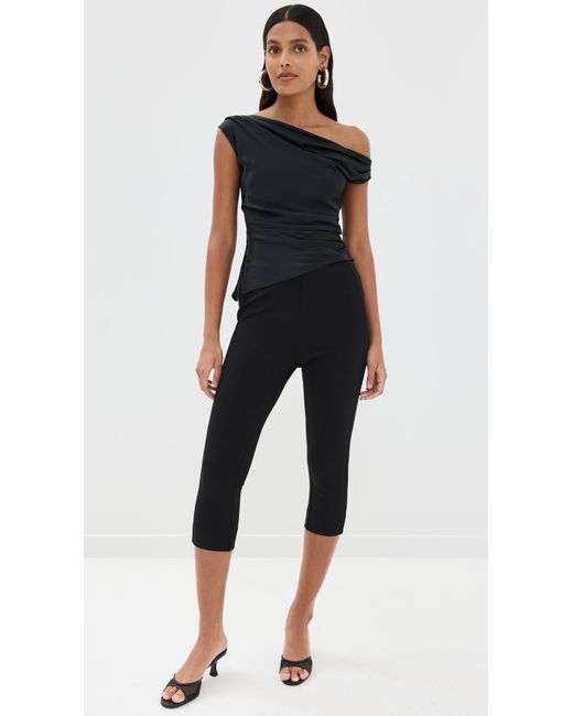 Staud Black Phare Top