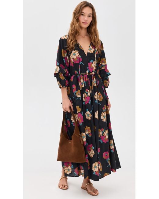 Apiece Apart Black Skala Maxi Dress