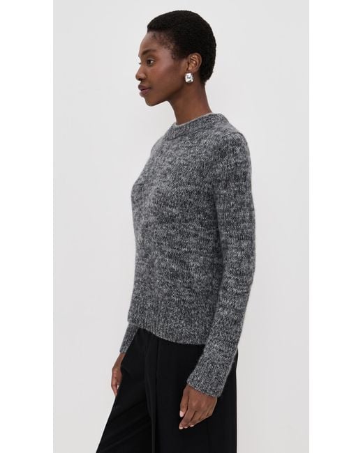 Vince Black Marled Crew Neck