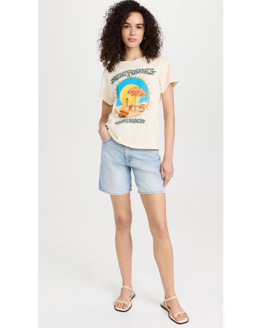 Daydreamer Multicolor Daydreaer Nei Young On The Beach Tour Tee Tone Vintage