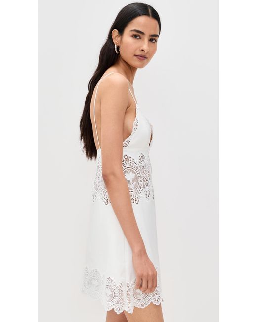 retrofte Karlie Dress in White | Lyst