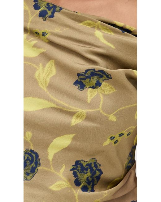 Staud Black Phare Silk Top