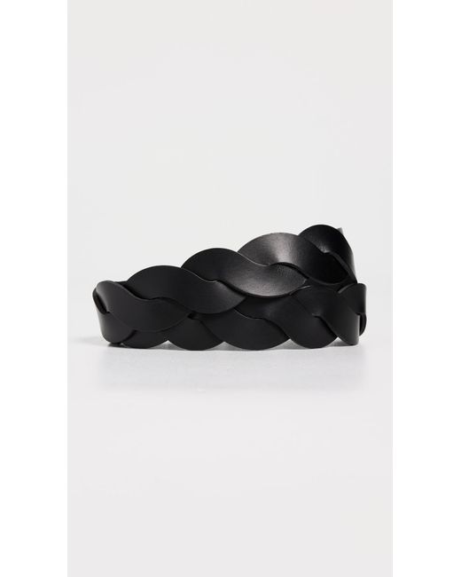Isabel Marant Black Zigza Belt