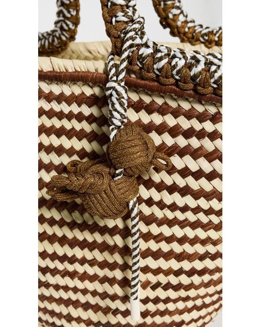 ALÉMAIS Brown Dee Dee Maxi Basket Tote