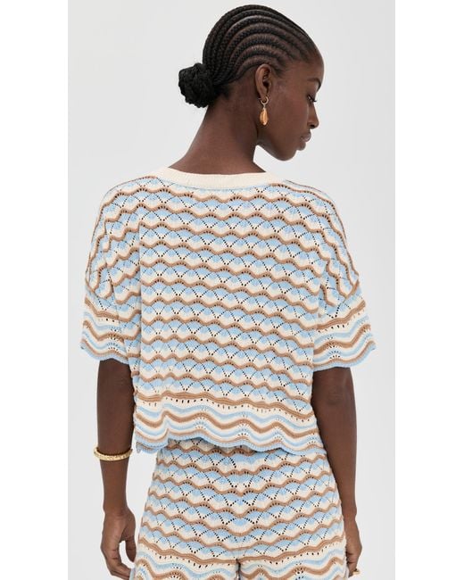 LSPACE Black Sun Chaser Top
