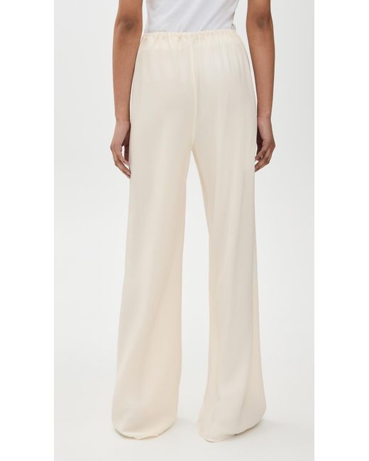 Staud White Stroll Pants
