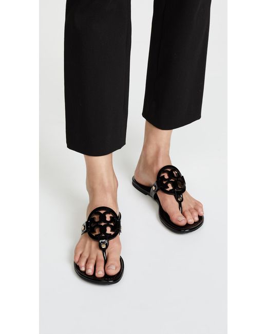 tory burch miller leather