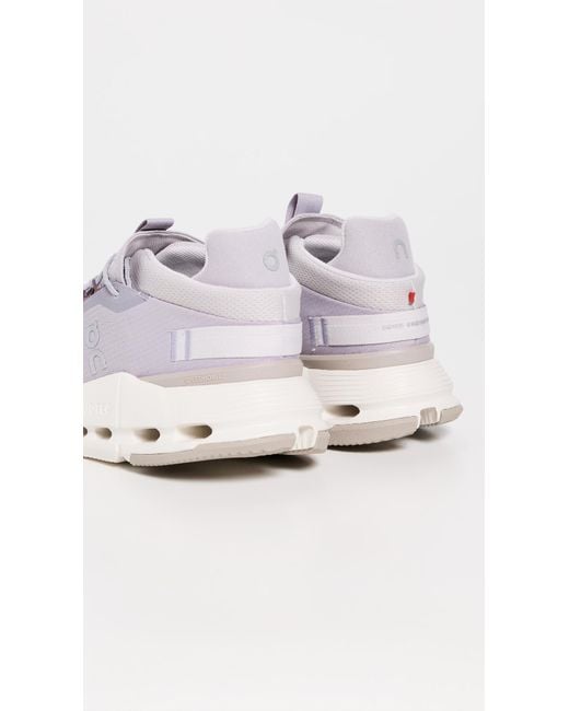 On Shoes White Cloudnova 2 Sneakers