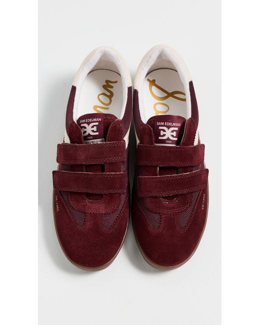 Sam Edelman Red Talia Sneakers