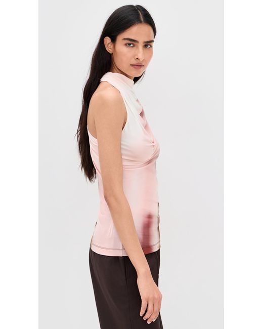 Helmut Lang Multicolor Sleeveless Wind Top