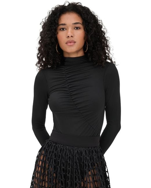 Maylé Vásquez Black Caverna Bodysuit