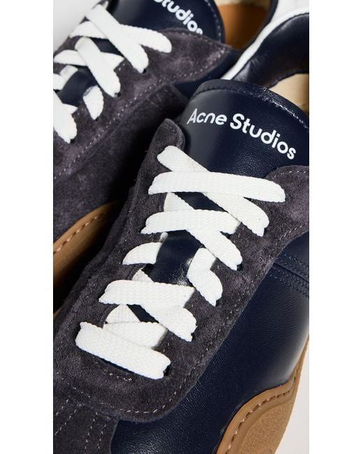 Acne Blue Bars W Sneakers