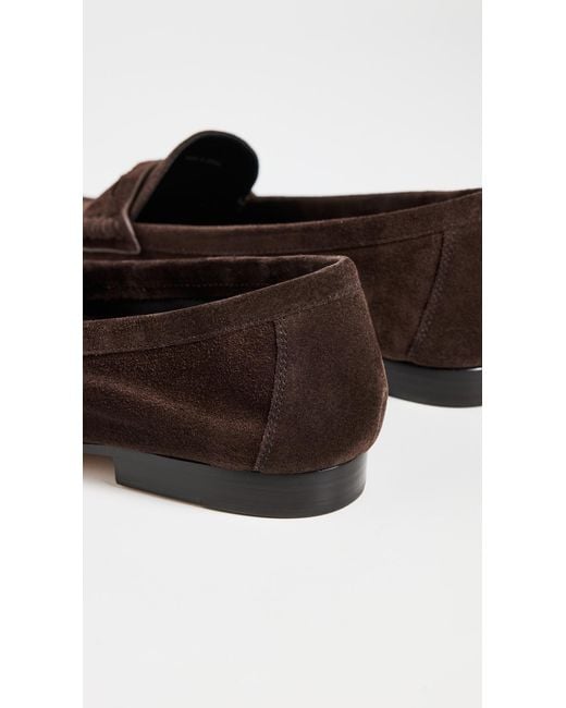 Veronica Beard Brown Penny Flats