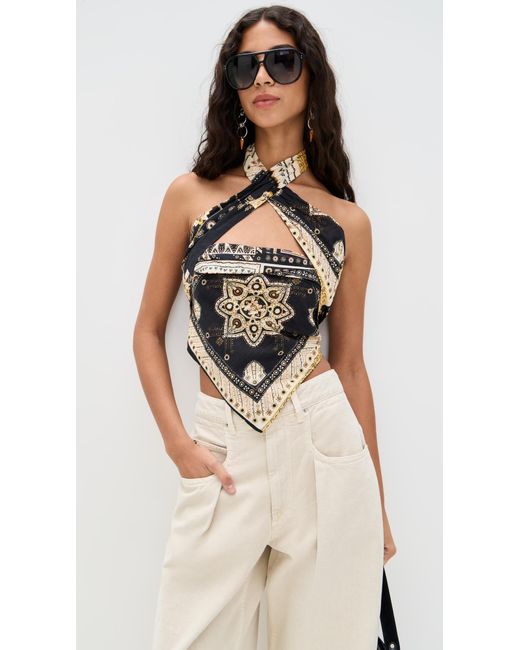 Isabel Marant Black Feyza Top