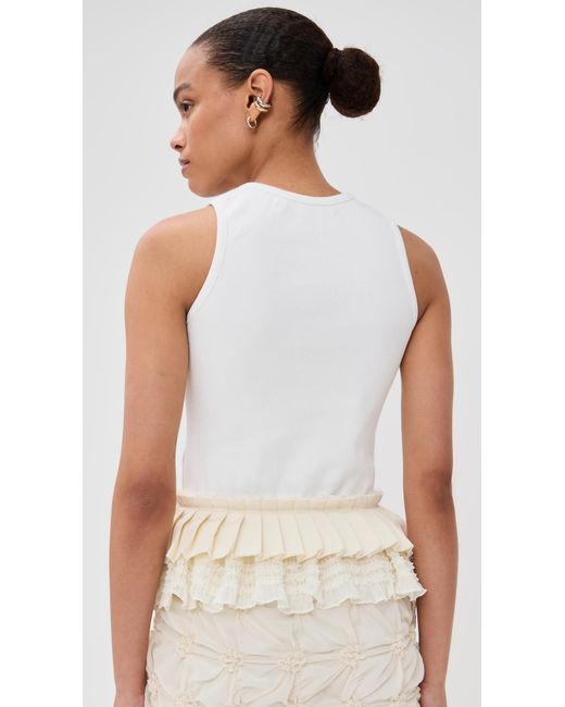 ROKH Natural Multi Laced Victorian Blouse
