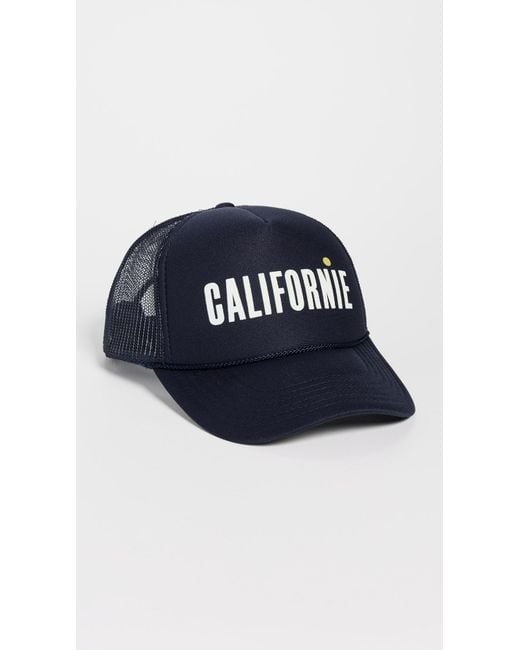 Clare V. Blue Trucker Hat