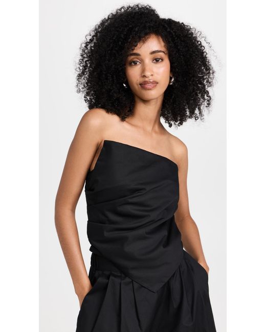 JBQ Black Arlo Strapless Top