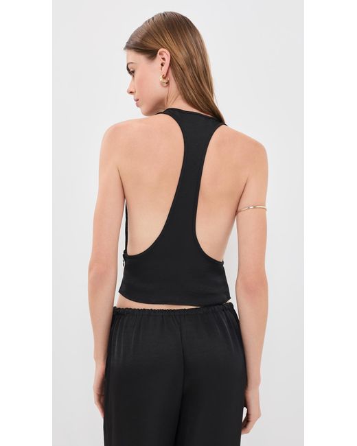 Lioness Black Bare Cami