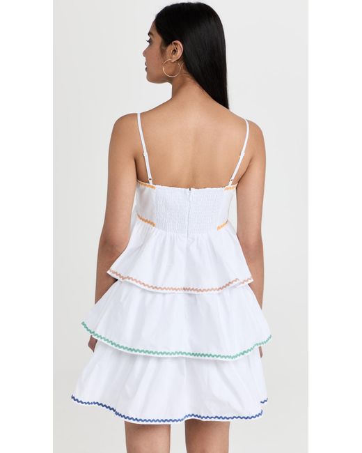 3 tier ruffle dress