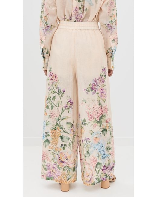 Zimmermann Natural Halliday Relaxed Pants