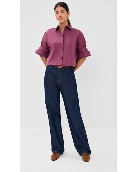 Twp Purple Next Ex Button Down Shirt