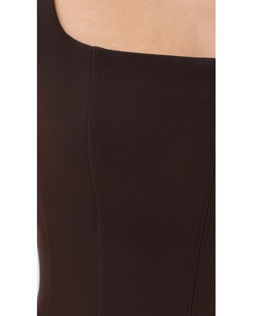 Jonathan Simkhai Black Bronte Mini Dress