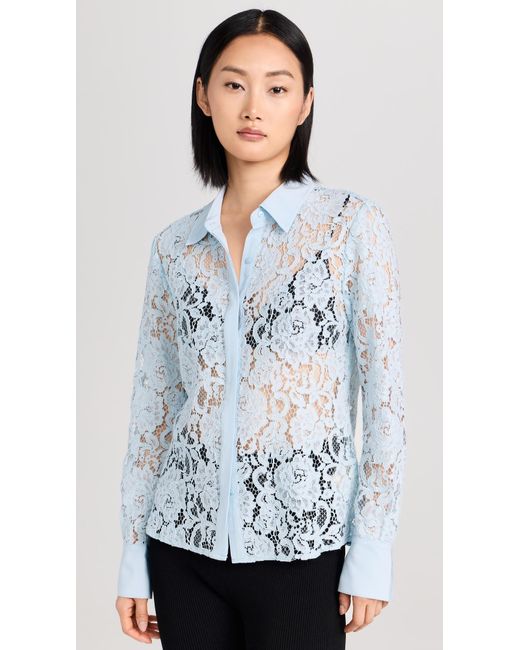 L'Agence White 'agence Aia Ace Button Down Boue