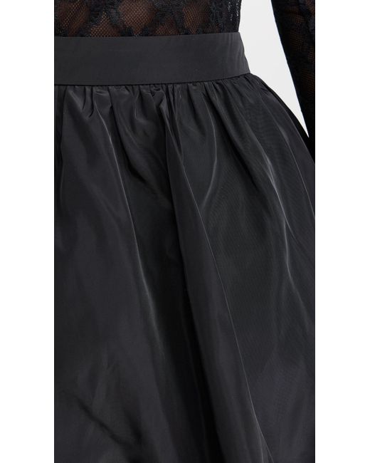 RHODE Black Blanca Skirt