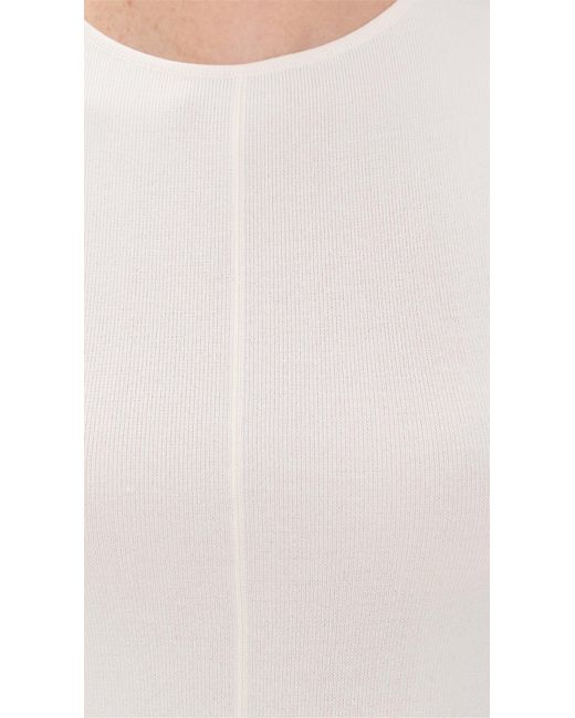 Solid & Striped White The Lucerne Dress