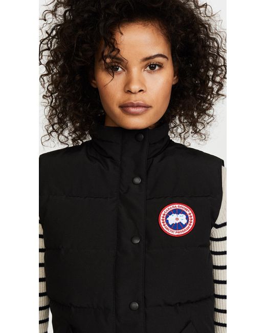 Canada Goose Goose Freestyle Down Vest in Black Save 22 Lyst