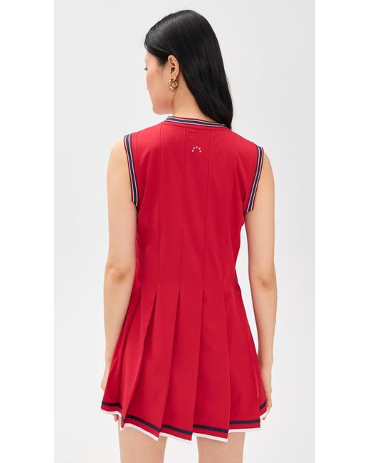 Varley Red Amanda 2.0 Court Dress 32.5