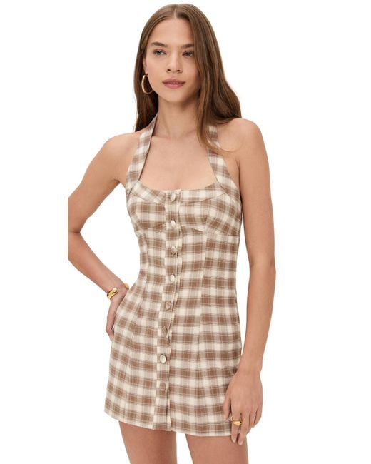 Bailey Rose Natural Mini Dress