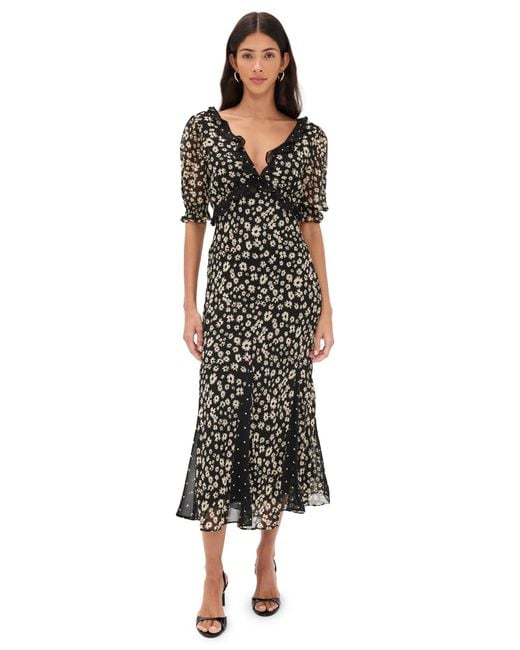 Rails Black Annmarie Dress
