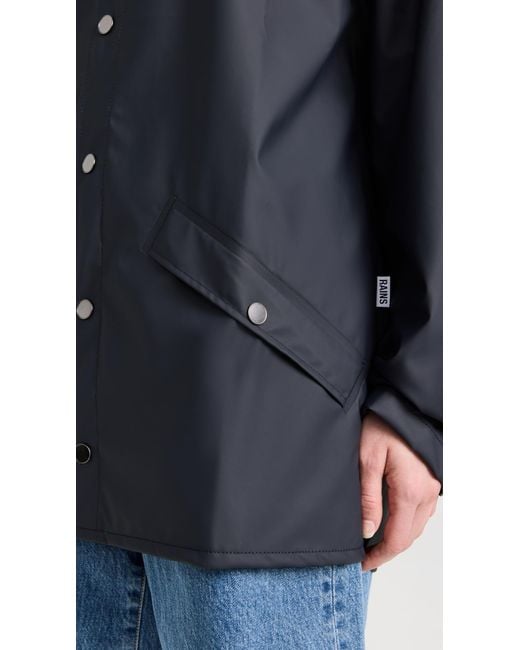 Rains Blue Rain Jacket