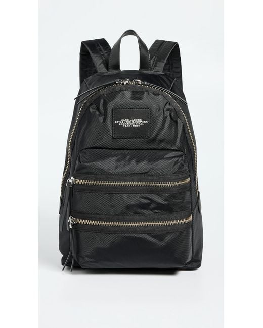 Marc Jacobs Black The Large Backpack