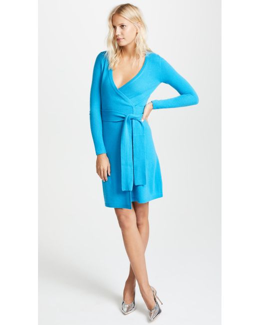 New linda cashmere wrap dress sales