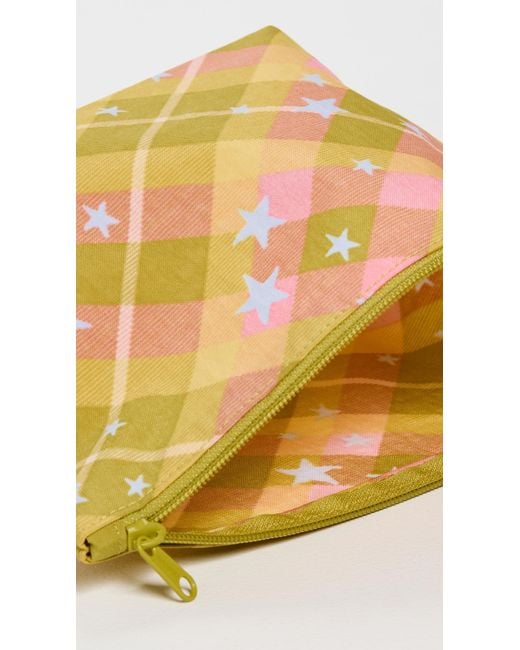 Baggu Pink Go Pouch Set