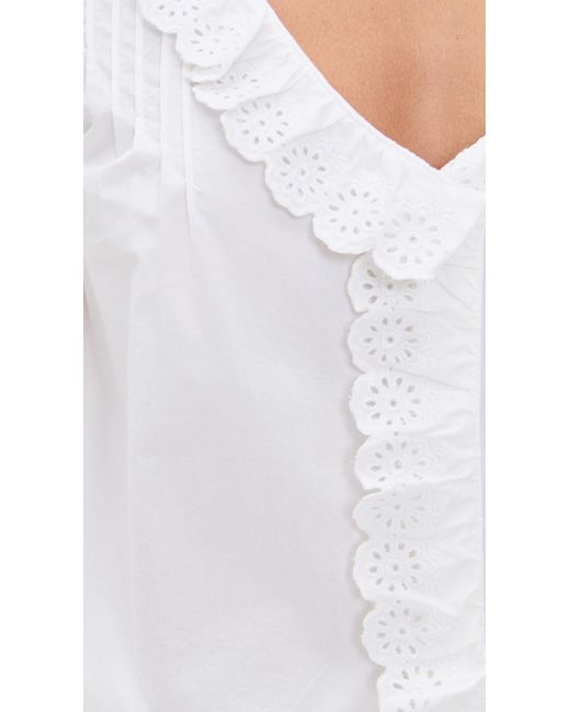 Posse White Ezra Blouse