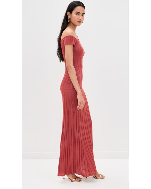 AFRM Red Hoda Dress